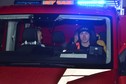 OSP Szynkielów ma nowy wóz strażacki. Witano go racami i fajerwerkami